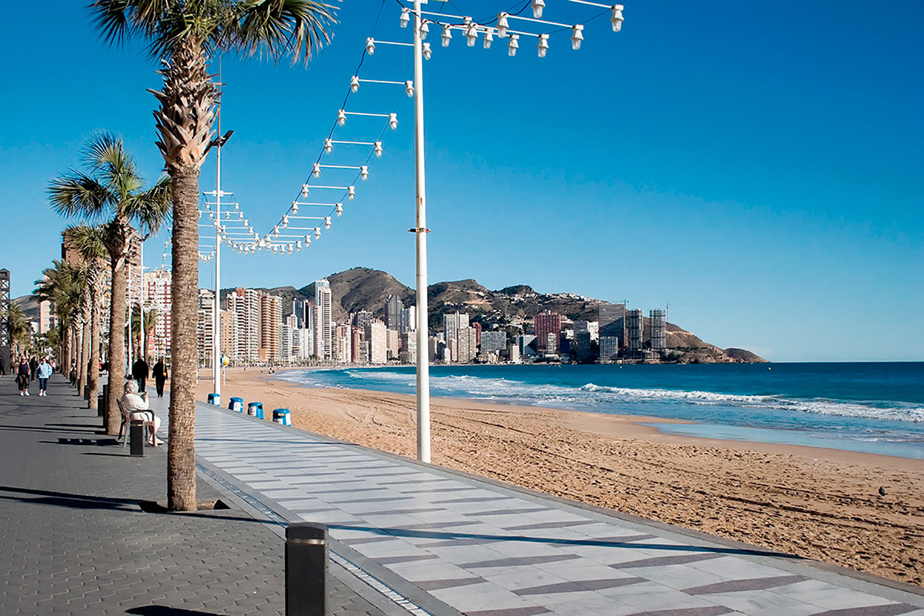 Benidorm a pie